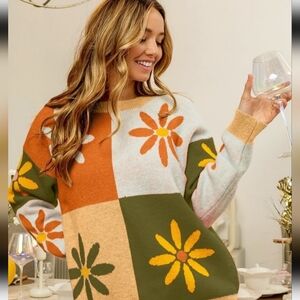 Color Block Sweater
